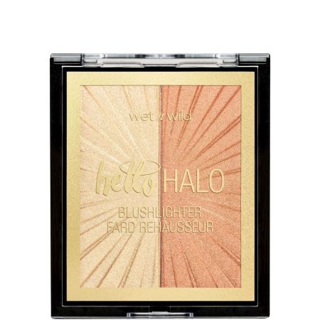Wet N Wild Hello Halo Blushlighter Fard Rehausseur Colorete e iluminador esculpe define e ilumina al instante con una sola pasada