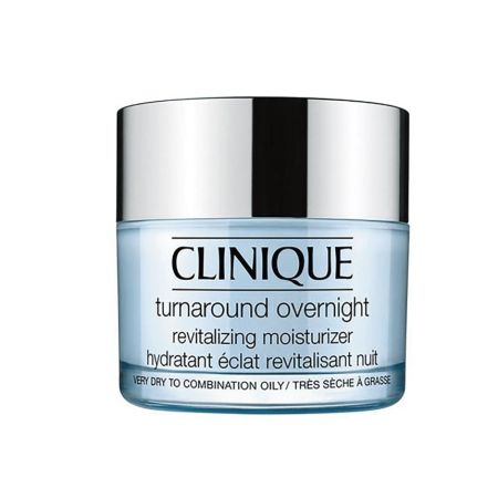 Clinique Turnaround Overnight Revitalizing Moisturizer Nuit Crema de noche hidratante y revitalizante frotalece la barrera para una piel más luminosa 50 ml