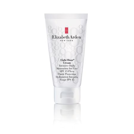 Elizabeth Arden Eight Hour Cream Intensive Daily Moisturizer For Face Spf 15 Fluido hidratante piel suave lisa e hidratada 50 ml