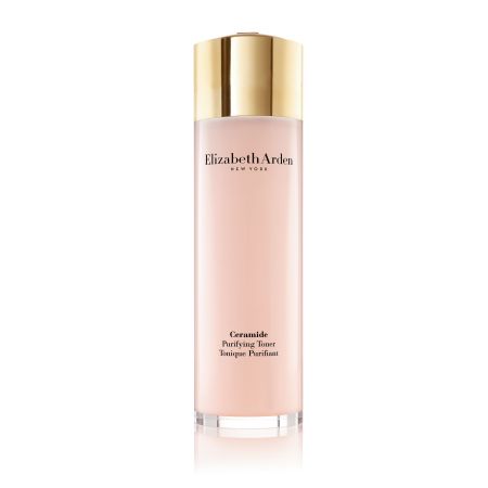 Elizabeth Arden Ceramide Purifying Toner Tónico facial purifica limpia calma y suaviza acabado sedoso fresco e iluminado 200 ml