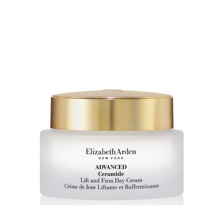 Elizabeth Arden Advanced Ceramide Lift And Firm Day Cream Crema de día reafirmante alisa arrugas refuerza la barrera y reafirma piel más joven 50 ml