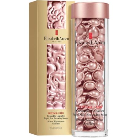 Elizabeth Arden Retinol + Hpr Ceramide Capsules Sérum alisador de arrugas en cápsulas suaviza retexturiza unifica el tono e ilumina
