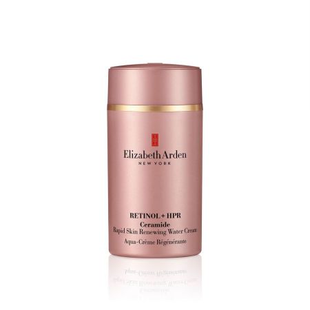 Elizabeth Arden Retinol + Hpr Ceramide Rapid Skin Renewing Water Cream Crema hidratante alisa renueva y retexturiza piel nutrida radiante y revitalizada 50 ml