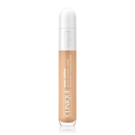 Clinique Even Better All-Over Concealer+ Eraser Corrector ligero con cobertura total que perfecciona al instante y reduce las bolsas visiblemente