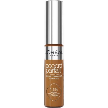 L'Oreal Accord Parfait Sérum Corrector Luminoso Corrector multiusos combina maquillaje con beneficios de un sérum para aspecto luminoso y rejuvenecido