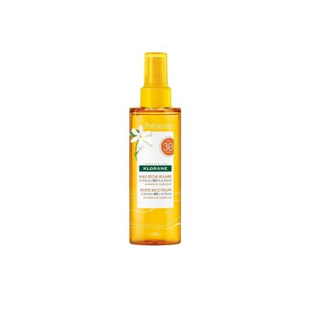 Klorane Polysianes Aceite Seco Solar Spf 30 Aceite seco solar no graso sensual y sedoso piel nutrida y sublimada 200 ml