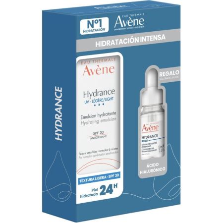 Avène Hydrance Emulsion Hydratante Spf 30+ Hydrance Boost Gratis Pack regalo hidratación intensa