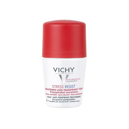 Vichy Stress Resist Traitement Desodorante Roll-On Desodorante antitranspirante intenso 72 horas 50 ml