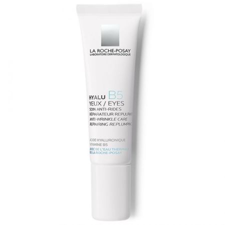 La Roche Posay Hyalu B5 Yeux/Eyes Soin Anti-Rides Réparateur Repulpant Contorno de ojos antiedad diseñado para rellenar y reparar la barrera de la piel 15 ml
