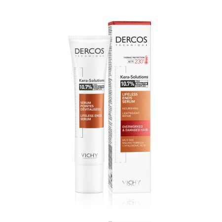 Vichy Dercos Kera-Solutions Sérum Pointes Dévitalisées Sérum reparador del cabello dañado y las puntas con ácido hialurónico 40 ml