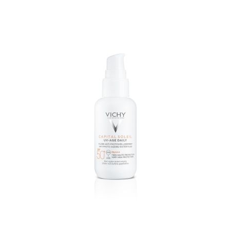 Vichy Capital Soleil Uv-Age Daily Spf 50+ Protector solar antifotoenvejecimiento previene manchas y arrugas 40 ml