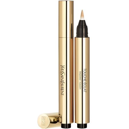 Yves Saint Laurent Touche Eclat Radiant Touch Corrector e iluminador para ojeras e imperfecciones en una sola aplicación ofrece un rostro rejuvenecido