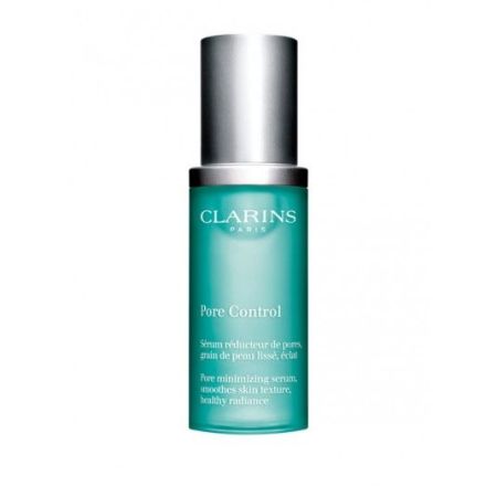 Clarins Pore Control Sérum Réducteur De Pores Sérum facial de textura fundente difuminador de poros para piel unificada aterciopelada y luminosa 30 ml