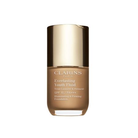 Clarins Everlasting Youth Fluid Base de maquillaje para un rostro más firme y luminoso al instante