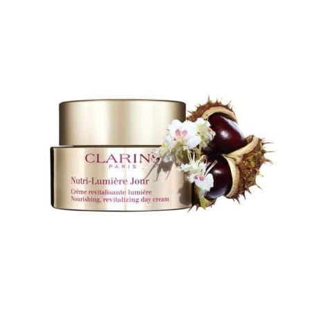 Clarins Nutri-Lumière Jour Crème Revitalisante Lumière Crema de día revitaliza nutre y restaura la luminosidad para una piel radiante al despertar 50 ml