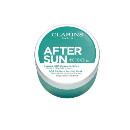 Clarins After Sun Masque Sos Coups De Soleil Mascarilla corporal y facial hidratante calmante antirojeces 100 ml