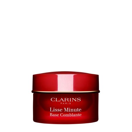 Clarins Lisse Minute Base Coblande Prebase de maquillaje rellenadora suaviza líneas de expresión arrugas y poros para piel perfecta 15 ml