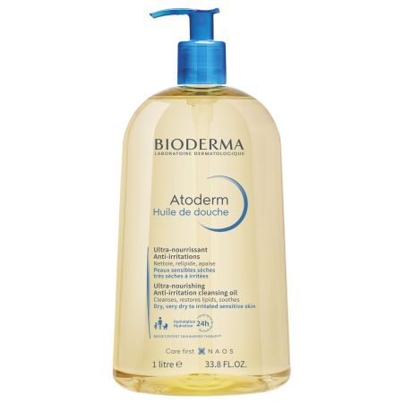 Bioderma Atoderm Huile De Douche Gel de ducha sin jabón muy nutritivo alivia la sensación de tirantez y reconstruye la barrera