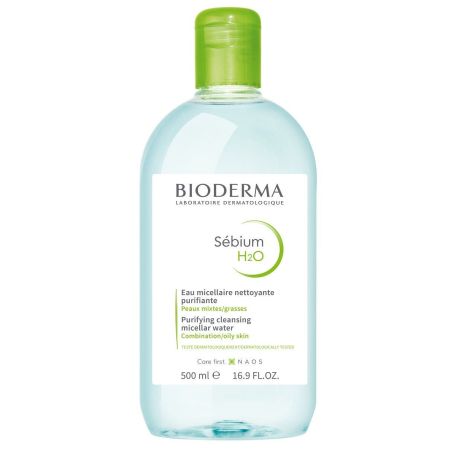 Bioderma Sébium H2o Solution Micellaire Agua micelar con principios activos purificantes y seborreguladores controlando el sebo