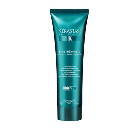 Kerastase Resistance Bain Thérapiste Shampooing-Baume Champú renovador de la fibra cabello muy dañado 250 ml