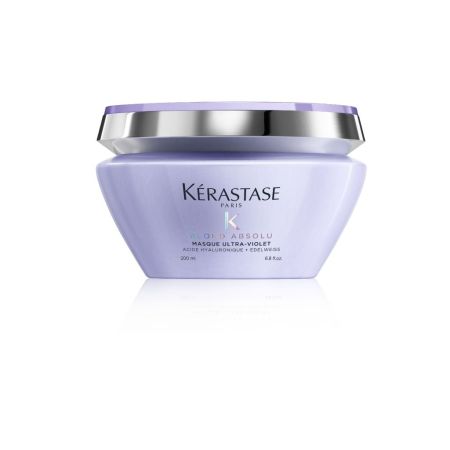 Kerastase Blond Absolu Masque Ultra-Violet Mascarilla neutralizante del color para cabellos rubios decolorados o grises 200 ml