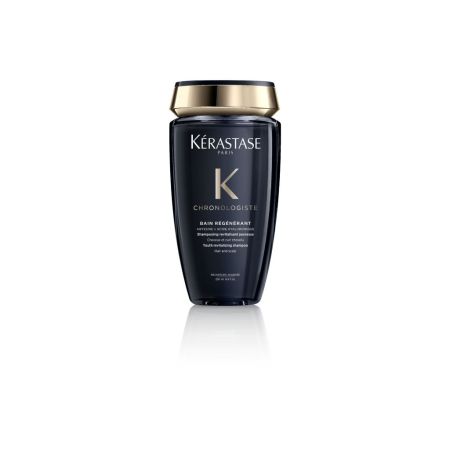 Kerastase Chronologiste Bain Régénérant Shampooing Champú regenerador antiedad rellena la fibra suaviza y da brillo 250 ml