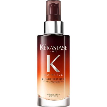 Kerastase Nutritive 8h Magic Night Serum Sérum capilar de noche nutritivo reduce puntas abiertas y regenera durante 8 horas para cabello seco 90 ml