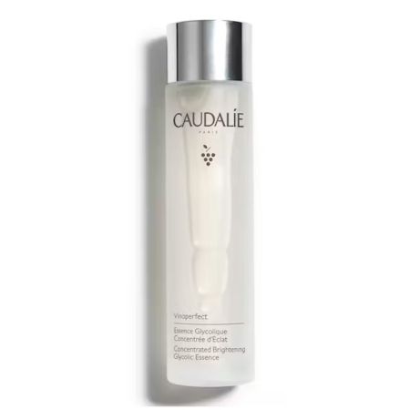Caudalíe Vinoperfect Essence Glycolique Concentrée D'Éclat Esencia glicólica ilumina y unifica el rostro atenuando manchas para una piel más joven e iluminada