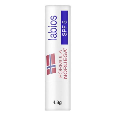 Neutrogena Protector Labial Spf 5 Bálsamo labial con protección solar protege aliviando labios secos y agrietados para mayor hidratación 4,8 gr