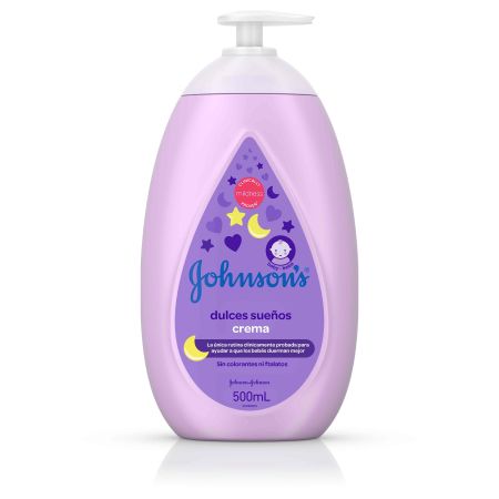 Johnson'S Dulces Sueños Crema Crema corporal ayuda a que los niños duerman mejor con esencias relajantes 500 ml