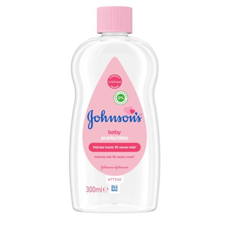 Johnson'S Baby Aceite Aceite corporal hidratante y protector ideal para masajear al bebé y cuidado diario puro y suave