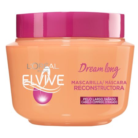 Elvive Dream Long Mascarilla Reconstructora Mascarilla protege de roturas y puntas abiertas aporta brillo 310 ml