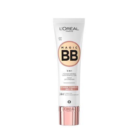 L'Oreal Magic Bb 5 In 1 Crema hidratante con color de cobertura ultraligera protege hidrata ilumina unifica y suaviza el tono