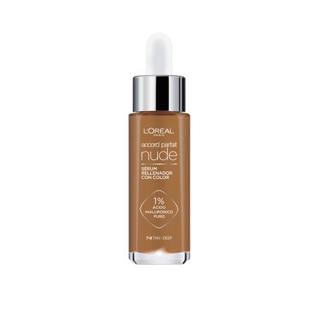 L'Oreal Accord Parfait Nude Sérum Rellenador Con Color Sérum con color cuida y unifica el tono de cobertura modulable acabado natural y luminoso