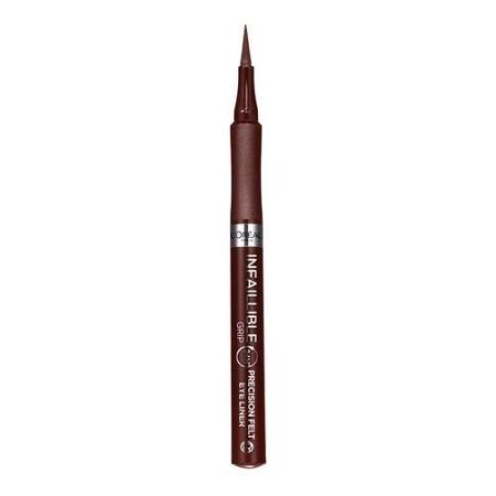 L'Oreal Infaillible Grip Precision Felt Eyeliner Delineador de ojos líquido para aplicación ultraprecisa de acabado mate