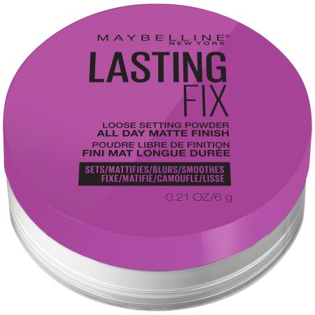 Maybelline Master Fix Loose Setting Polvos sueltos matificantes y fijadores permiten una aplicación óptima sin sensación de aspereza en la piel
