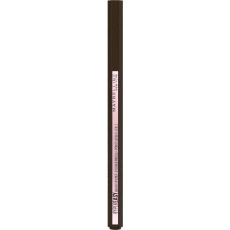 Maybelline Hyper Easy Brush Tip Liner Delineador de ojos con forma hexagonal para crear una línea perfectamente suave y sin espacios