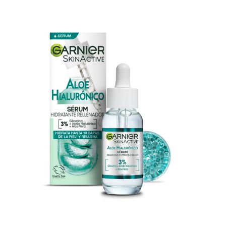 Garnier Skin Active Aloe Hialurónico Sérum Sérum rellenador 24 horas de hidratación 30 ml