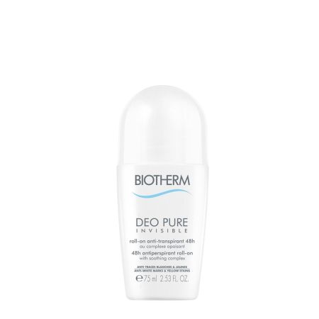 Biotherm Deo Pure Invisible Desodorante Roll-On Desodorante antitranspirante 48 horas 75 ml