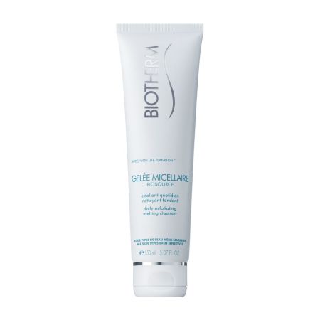 Biotherm Biosource Gelée Micellaire Gel limpiador exfoliante suave elimina pequeñas impurezas y afina la textura de la piel 150 ml