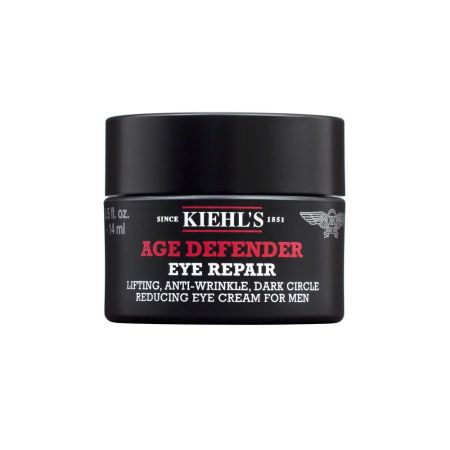Kiehl'S Age Defender Eye Repair Eye Cream For Men Contorno de ojos de textura ligera y rápida absorción ofrece efecto lifting y reafirmante 14 ml