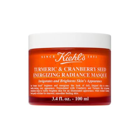 Kiehl'S Turmeric & Cranberry Seed Energizing Masque Tratamiento facial instantáneo ilumina y revitaliza el aspecto de piel apagada y cansada 100 ml