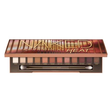 Urban Decay Naked Heat Paleta de sombras de ojos vegana ayuda a crear looks de forma fácil y limpia 12 tonos