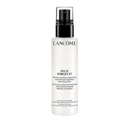 Lancôme Fix It Forget It Spray fijador de maquillaje refrescante y antipolución ofrece protección e hidratación 24 horas