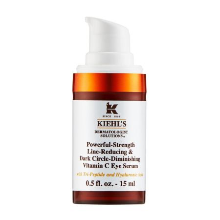Kiehl'S Powerful-Strength Line-Reducing Concentrate Eye Serum Contorno de ojos reduce arrugas y patas de gallo aportando luminosidad con vitamina c 15 ml