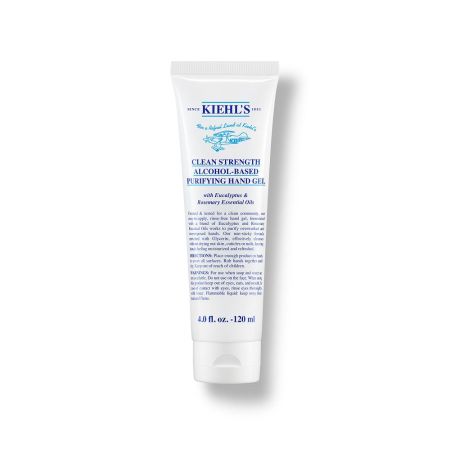 Kiehl'S Clean Strength Alcohol-Based Purifying Hand Gel Higienizante de manos no pegajoso reduce el 99% de las bacterias con ligero aroma 120 ml