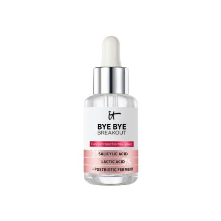It Cosmetics Bye Bye Breakout Concentrated Derma Serum Sérum antiacné iluminador corrigue y previene marcas para piel suave y saludable 30 ml