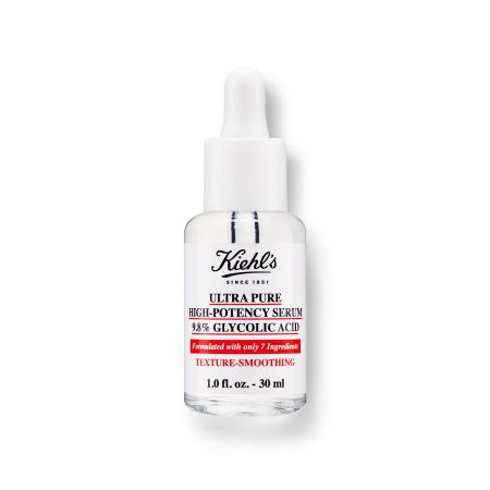 Kiehl'S Ultra Pure High-Potency Serum 9,8% Glycolil Acid Sérum suaviza la textura de la piel aumentando la luminosidad con ácido glicólico 30 ml