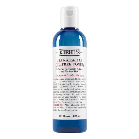 Kiehl'S Ultra Facial Oil-Free Toner Tónico facial sin alcohol hidratante equilibra refresca y elimina impurezas suciedad y excesos de grasa 250 ml