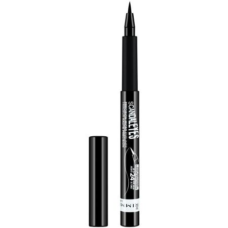 Rimmel London Scandal' Eyes Precision Micro Eye-Liner Delineador de ojos líquido resistente al agua de color intenso para mirada deslumbrante